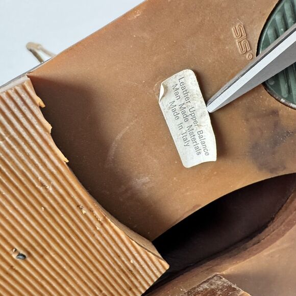 Vtg Ann Taylor Lace-Up Ankle Sherpa Granny Boots Fold Over Wmns Sz 8 - Picture 11 of 16